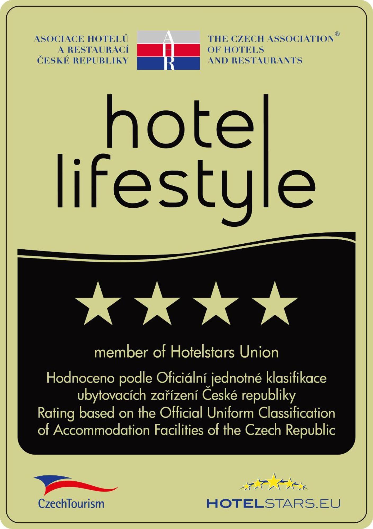 Hotel Lifestyle Prag Exteriör bild